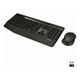 Logitech Mk345 Combo De Mouse Y Teclado Inalámbricos, Negro