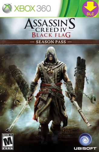 Season Pass Para Assassins Creed 4 Solo Xbox 360 Envio Grat