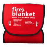 Manta Protectora De Llamas Para El Auto- Fire Blanket