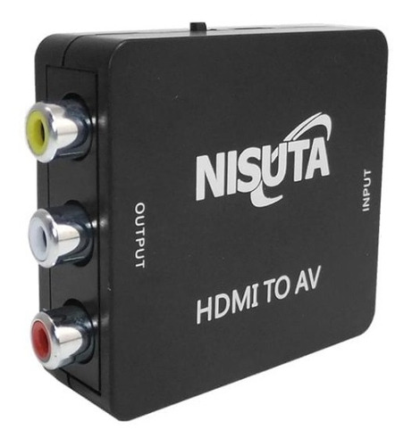 Conversor Nisuta De Dispositivo Hdmi A Monitor Rca