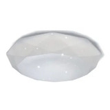 Luminario Plafón Sanelec Decorativo Barcelona 12w 1098 Color Blanco