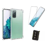 Capa Case Anti-impacto +pelicula 3d Para Galaxy S20fe+brinde