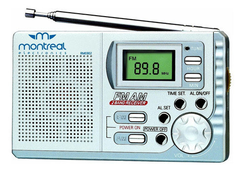 Radio Am/fm Montreal Portatil A Pila (mlr001) Envio Gratis 