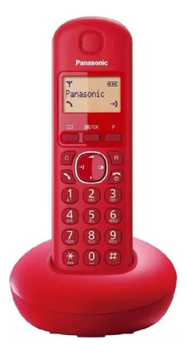 Excelente Telefono Inalambrico Panasonic Kx-tgb210 Rojo