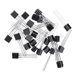 50 Peças Transistor Npn Bc548 Transistores Bc548 Arduino --