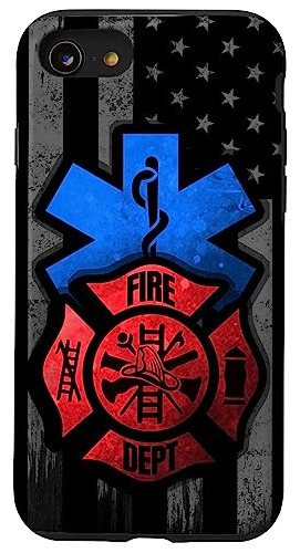 Funda Para iPhone SE (2020) / 7 / 8 Emt Ems Fire Rescue Usa