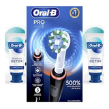 Escova Dental Elétrica Oral- B Pro Series 3 Bivolt + Brindes