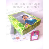 Kit Imprimible Encanto Cajita Tapa Y Visor Día Del Niño