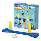 Juego De Voley Inflable Red Bestway Pileta Con Pelota