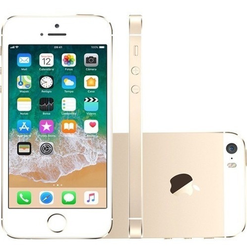 iPhone 5s Prata - Original Usado - Biometria Funcionando