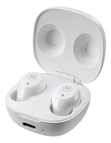 Auriculares Motorola In-ear Moto Buds Bluetooth 105 Blancos Color Blanco