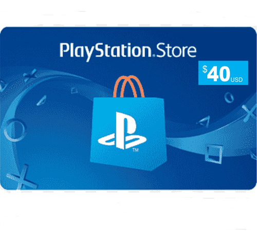 Cartão Psn $40 Dólares Usa Ps3 Ps4 Ps5 Psn Card 40 Americana