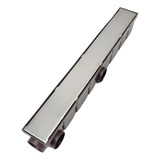 Ralo Linear 6x50 Inox Cega Com Coletor Marrom  Conect Icg