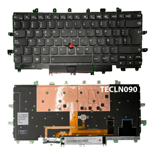 Teclado Lenovo Thinkpad Carbon X1 Gen 4 4th 2016 Sn:20k74755