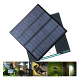 Mini Célula Solar 12v 3w 250ma Placa Painel Carregador