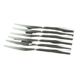 Set X 6 Cuchillo De Mesa Volf Buffet Acero Inox Original