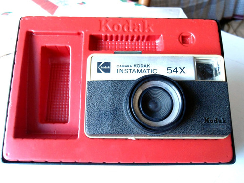 Câmera Fotográfica Kodak Instamatic 54x No Estojo Original
