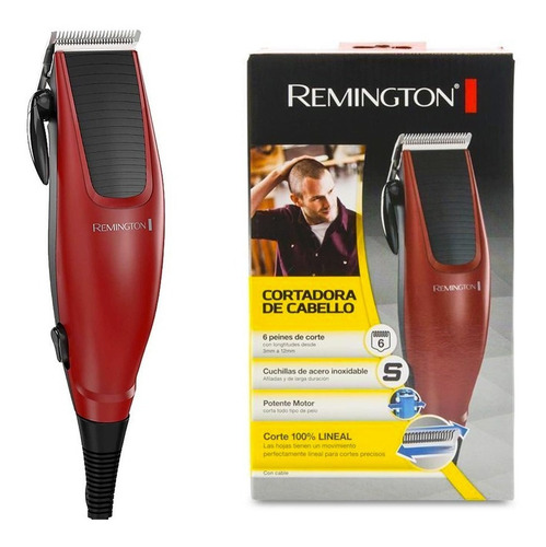 Corta Pelo Y Barba 12 Piezas Electrica Remington Hc1095