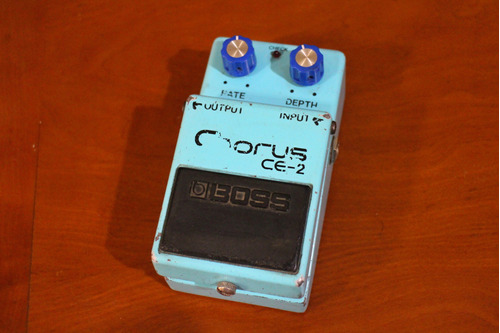 Pedal Boss Chorus Ce2 Japan Año 1980 Silver Screw