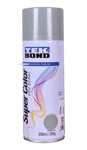 Aerosol Pintura Platino Para Llantas 350ml Tek Bond