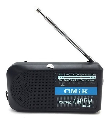 Radio De Mano Am/fm Horizontal Cmik Mk-611