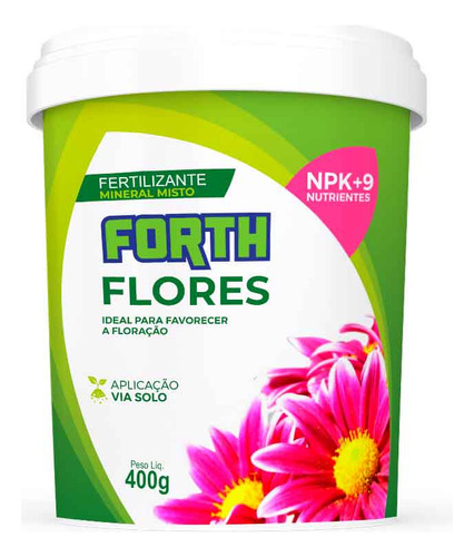 Fertilizante - Adubo Forth Para Flores - 400g