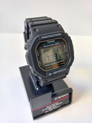 Reloj Casio G-shock Dw-5600e - Color Negro