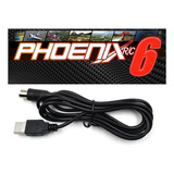 Cabo Simulador Usb + Phoenix Rc 6 Para Flysky Fs-i6x