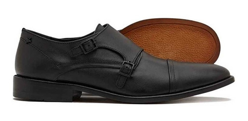 Fabián Arenas Zapato Vestir De Piel Para Hombre 8408b Negro