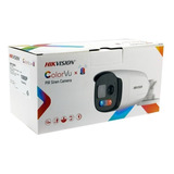 Camara Hikvision Colorvu Bala 2mp Ip67 Luz 40m + Pir Alarma