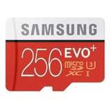 Memoria Micro Sd 256gb Samsung Evo Plus Clase 10 4k Original