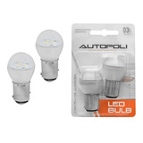 Par Lâmpadas Automotivas Led Bay15d 2 Polos Luz Freio 1034