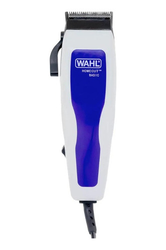 Maquininha De Corte Home Cut Basic Prata/azul Wahl 