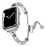 Correa De Metal Con Diamantes Para Apple Watch Ultra