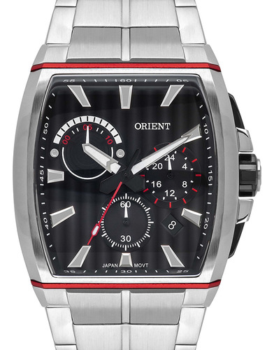 Relógio Orient Cronógrafo Quadrado Masculino Gbssc012 P1sx
