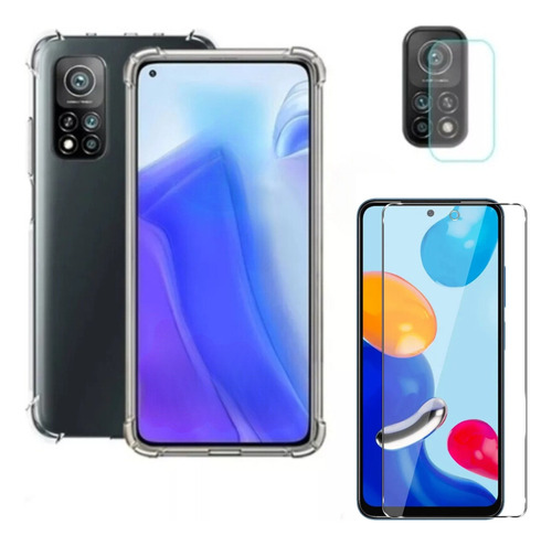 Funda + Mica Pantalla + Mica Cámara Xiaomi Mi 10 T/10 T Pro