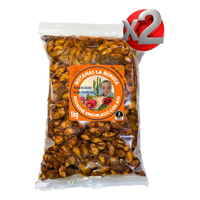 Pistache Enchilado Con Ajo Frito Crujiente 2kg | Envío gratis