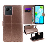 Capa Case Capinha Carteira Flip Para Realme C30 Tela 6.5