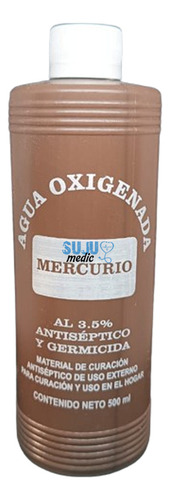 Agua Oxigenada Botella 500 Ml