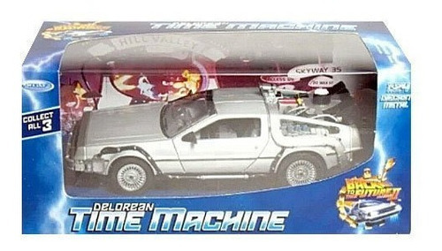  Welly Delorean  Back To The Future Ii Delorean 2 1:24 -  Color N/a