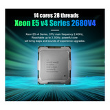 1 Processador Intel Xeon E5-2680 V4 14core 2.4ghz Cache 70mb