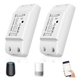 Conjunto De 2 Wifi Casa Interruptor Inteligente Repetidor