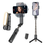 Gimbal Estabilizador Selfie Stick Q09 Trípode 360° Luz Led 