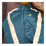 Campera Kappa Acetato Impecable Talle M Unixes