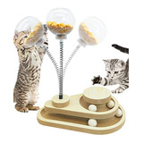 Bnosdm Alimentador Interactivo Para Gatos De Interior, Alime