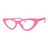 Lentes Protectores De Luz Azul Verona Love Cateye -rosa