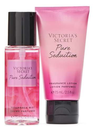 Victoria's Secret Set Mini Pure Seduction Fragancia Y Crema 