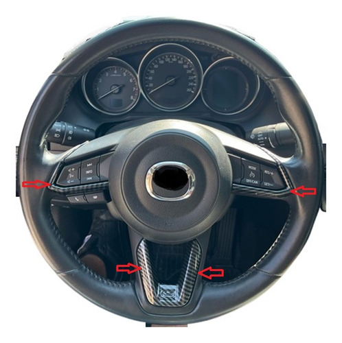 Accesorios Mazda 3 Cubierta Timón 3 Pcs Entrega Inmediata
