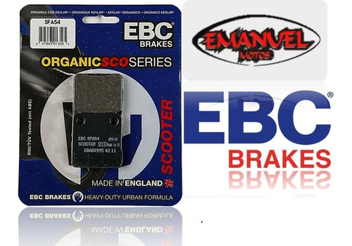 Pastillas Freno Ebc Brakes Daelim History 125 (sl 125)