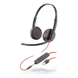 Auriculares Con Cable Plantronics Blackwire 3225 Usb-a -